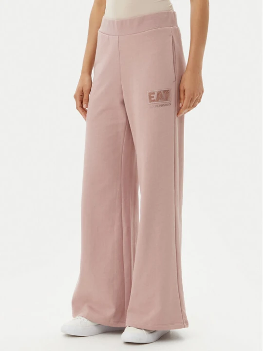 Zdjęcie produktu EA7 Emporio Armani Spodnie dresowe 7W000179 AF12473 U4079 Różowy Wide Leg