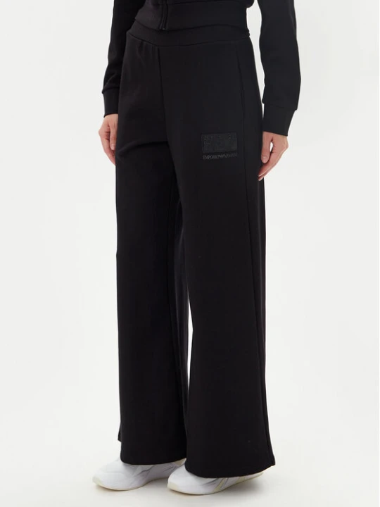 Zdjęcie produktu EA7 Emporio Armani Spodnie dresowe 7W000179 AF12473 UC001 Czarny Wide Leg