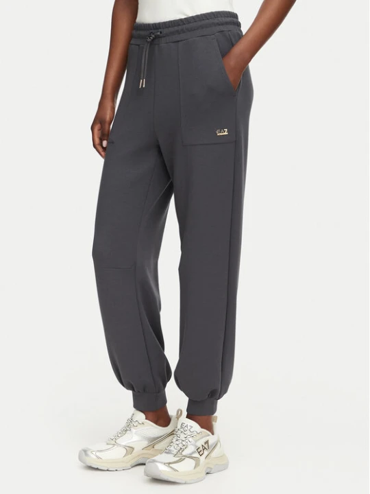 Zdjęcie produktu EA7 Emporio Armani Spodnie dresowe 7W000193 AF24375 U8117 Szary ciemny Regular Fit