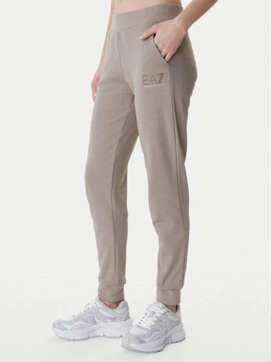 Zdjęcie produktu EA7 Emporio Armani Spodnie dresowe 7W000538 AF15831 Brązowy Regular Fit