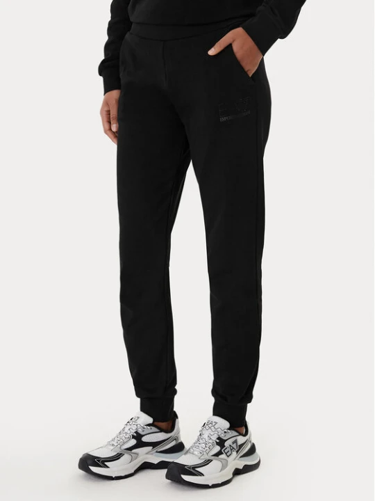 Zdjęcie produktu EA7 Emporio Armani Spodnie dresowe 7W000538 AF15831 Czarny Regular Fit