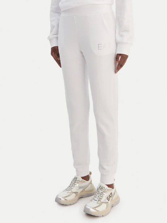 Zdjęcie produktu EA7 Emporio Armani Spodnie dresowe 7W000538 AF15831 U0002 Biały Regular Fit