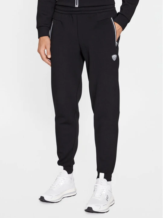 Zdjęcie produktu EA7 Emporio Armani Spodnie dresowe 8NPP63 PJ4EZ 1200 Czarny Regular Fit