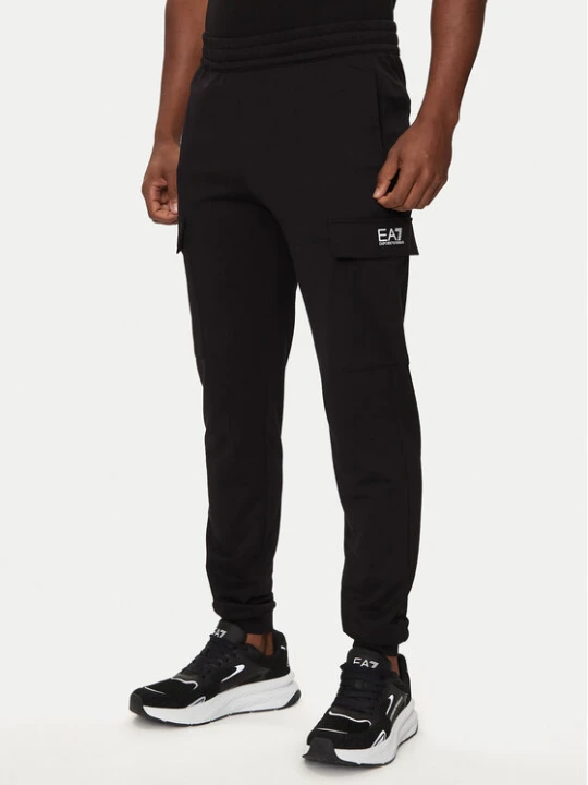 Zdjęcie produktu EA7 Emporio Armani Spodnie dresowe 8NPP67 PJVRZ 1200 Czarny Regular Fit