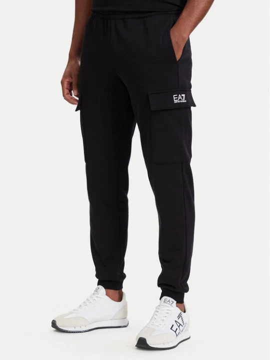 Zdjęcie produktu EA7 Emporio Armani Spodnie dresowe 8NPP68 PJVTZ 1200 Czarny Regular Fit