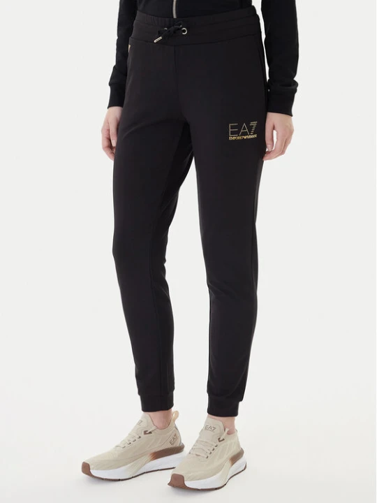 Zdjęcie produktu EA7 Emporio Armani Spodnie dresowe 8NTP66 TJ9RZ 1200 Czarny Regular Fit