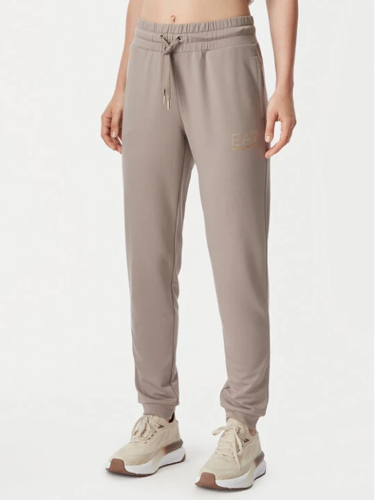 Zdjęcie produktu EA7 Emporio Armani Spodnie dresowe 8NTP66 TJ9RZ U6100 Beżowy ciemny Regular Fit