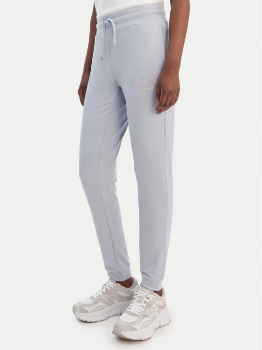 Zdjęcie produktu EA7 Emporio Armani Spodnie dresowe 8NTP66 TJ9RZ U9309 Błękitny Regular Fit Niebieski jasny