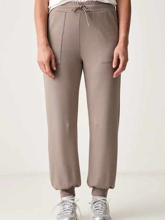 Zdjęcie produktu EA7 Emporio Armani spodnie dresowe damskie brązowy