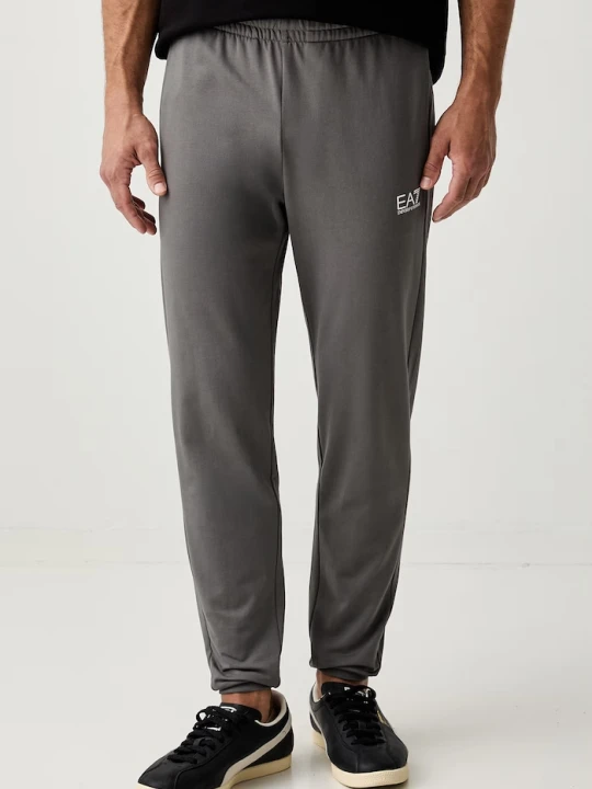 Zdjęcie produktu EA7 Emporio Armani spodnie dresowe męskie bawełniane szary