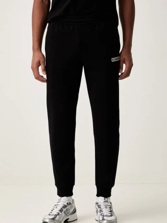 Zdjęcie produktu EA7 Emporio Armani spodnie dresowe męskie z bawełną czarny