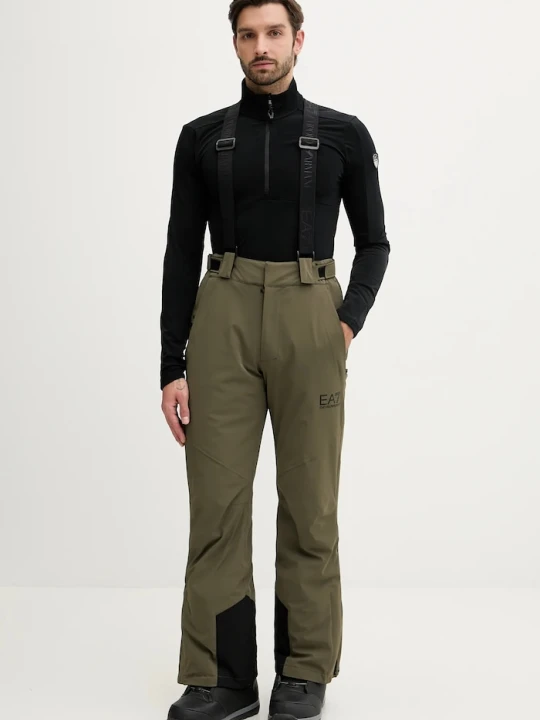Zdjęcie produktu EA7 Emporio Armani spodnie narciarskie zielony