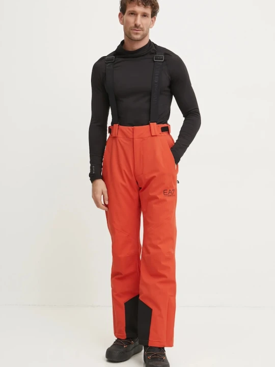Zdjęcie produktu EA7 Emporio Armani spodnie narciarskie Kitzbuhel Protectum pomarańczowy