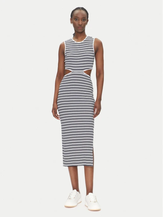 Zdjęcie produktu EA7 Emporio Armani Sukienka dzianinowa 7W000301 AF12654 FB101 Biały Czarny