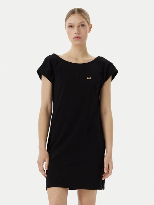 Zdjęcie produktu EA7 Emporio Armani Sukienka letnia 7W001478 AF10373 UC001 Czarny Relaxed Fit