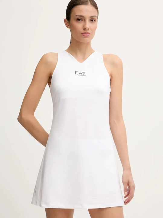 Zdjęcie produktu EA7 Emporio Armani sukienka sportowa biały