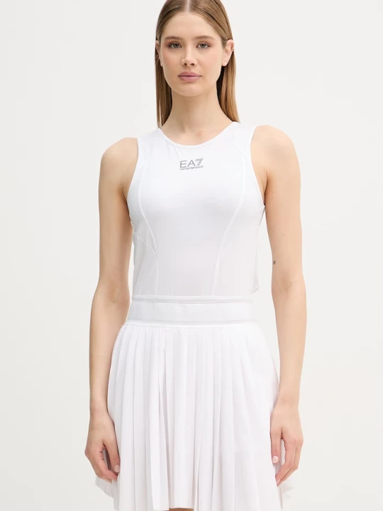 Zdjęcie produktu EA7 Emporio Armani sukienka sportowa biały