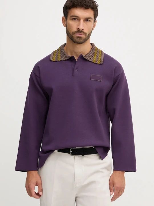 Zdjęcie produktu EA7 Emporio Armani sweter fioletowy