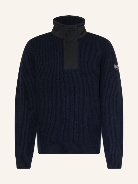 Zdjęcie produktu ea7 Emporio Armani Sweter Typu Troyer schwarz