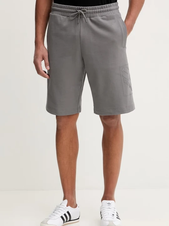 Zdjęcie produktu EA7 Emporio Armani szorty bawełniane szary