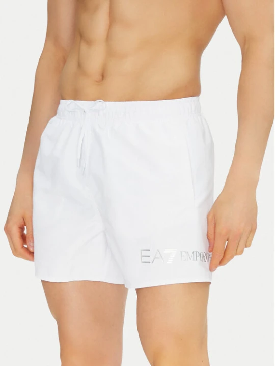 Zdjęcie produktu EA7 Emporio Armani Szorty kąpielowe 7M000519 AF13049 M0076 Biały Regular Fit