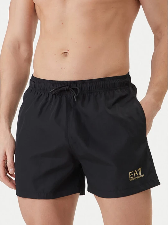 Zdjęcie produktu EA7 Emporio Armani Szorty kąpielowe 7M001677 AF13019 MC004 Czarny Regular Fit