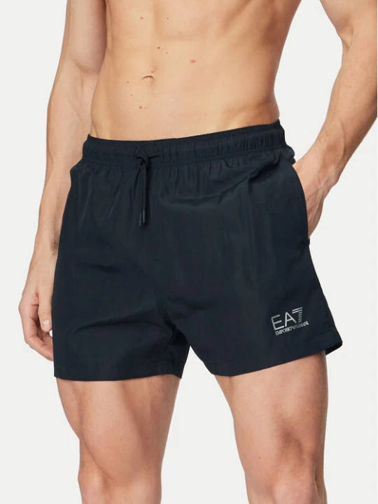Zdjęcie produktu EA7 Emporio Armani Szorty kąpielowe 7M001677 AF13019 MC026 Czarny Regular Fit
