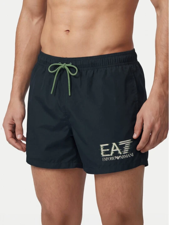 Zdjęcie produktu EA7 Emporio Armani Szorty kąpielowe 7M001678 AF21069 UB102 Granatowy Regular Fit