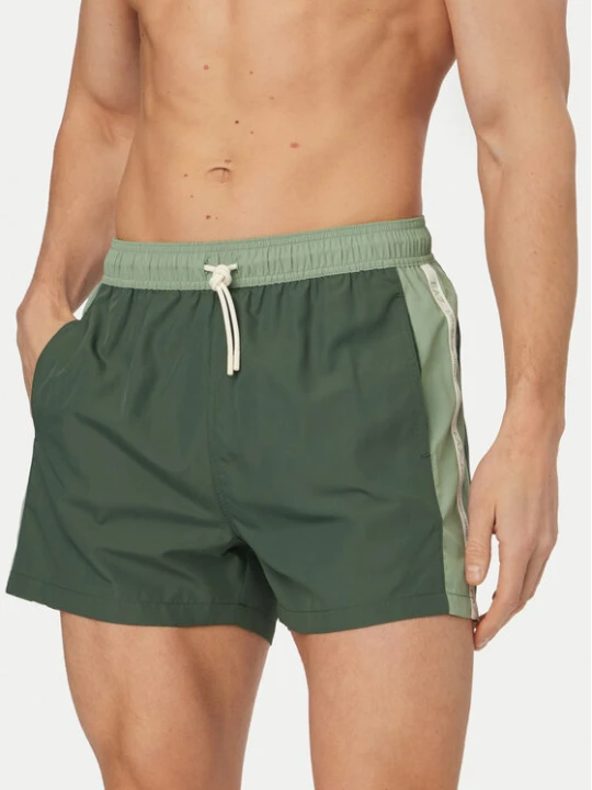 Zdjęcie produktu EA7 Emporio Armani Szorty kąpielowe 7M001679 AF21070 M7130 Zielony Regular Fit