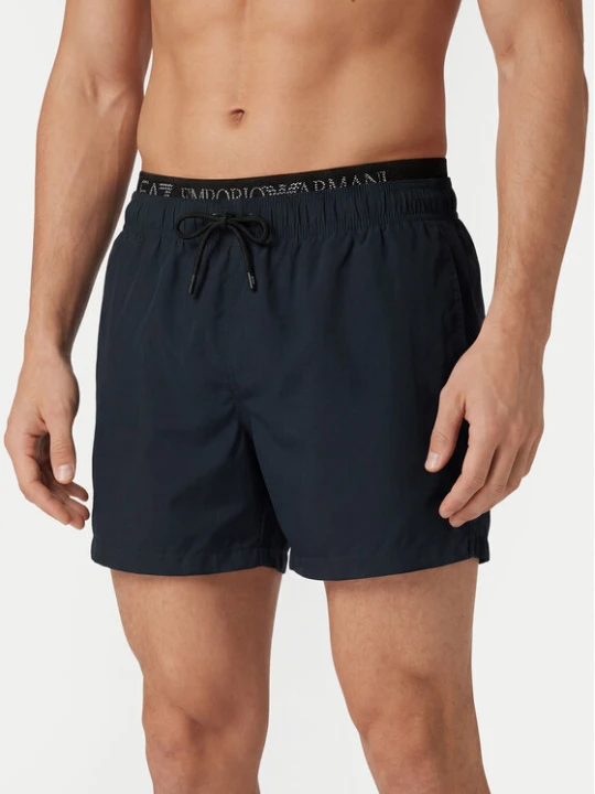 Zdjęcie produktu EA7 Emporio Armani Szorty kąpielowe 7M001689 AF21074 UB102 Granatowy Regular Fit