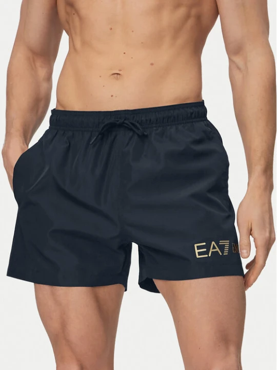 Zdjęcie produktu EA7 Emporio Armani Szorty kąpielowe 7M002000 AF13049 MC004 Czarny Regular Fit