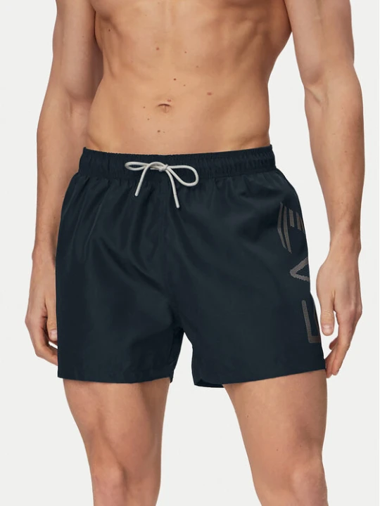Zdjęcie produktu EA7 Emporio Armani Szorty kąpielowe 7M002001 AF14497 MC026 Czarny Regular Fit