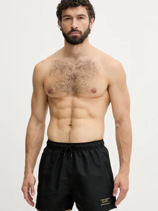 Zdjęcie produktu EA7 Emporio Armani szorty kąpielowe męskie czarny