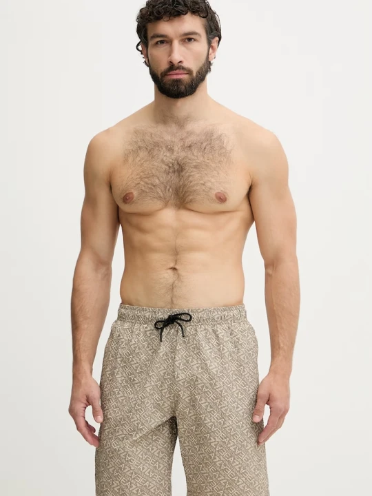 Zdjęcie produktu EA7 Emporio Armani szorty kąpielowe męskie beżowy