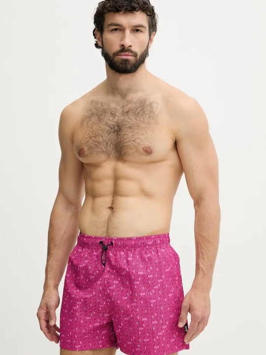 Zdjęcie produktu EA7 Emporio Armani szorty kąpielowe męskie różowy
