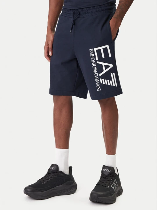 Zdjęcie produktu EA7 Emporio Armani Szorty sportowe 7M001414 AF22266 UB102 Granatowy Regular Fit