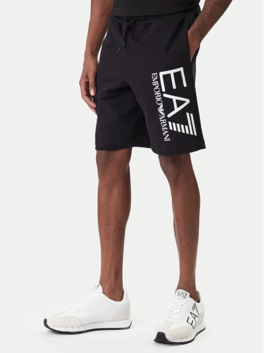 Zdjęcie produktu EA7 Emporio Armani Szorty sportowe 7M001414 AF22266 UC001 Czarny Regular Fit