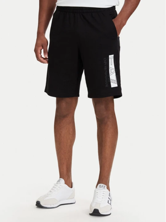 Zdjęcie produktu EA7 Emporio Armani Szorty sportowe 7M002421 AF13512 MC001 Czarny Slim Fit