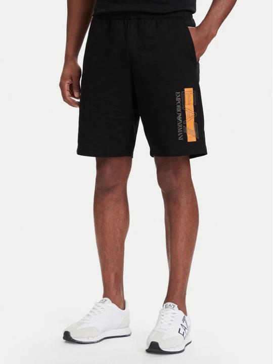Zdjęcie produktu EA7 Emporio Armani Szorty sportowe 7M002421 AF13512 UC001 Czarny Slim Fit
