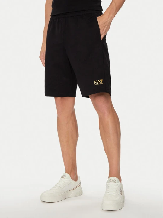 Zdjęcie produktu EA7 Emporio Armani Szorty sportowe 8NPS65 PJVRZ 0208 Czarny Regular Fit