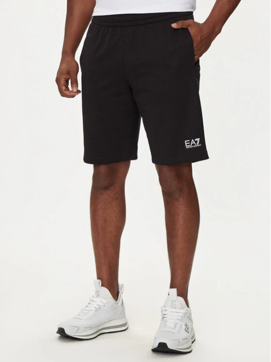 Zdjęcie produktu EA7 Emporio Armani Szorty sportowe 8NPS65 PJVRZ 1200 Czarny Regular Fit