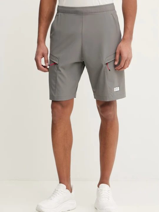 Zdjęcie produktu EA7 Emporio Armani szorty treningowe szary