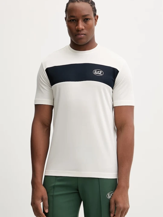 Zdjęcie produktu EA7 Emporio Armani t-shirt beżowy