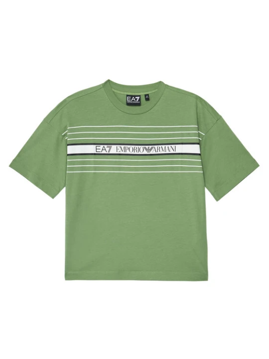 Zdjęcie produktu EA7 Emporio Armani T-Shirt 7B000069 AF10378 U7203 Zielony Relaxed Fit