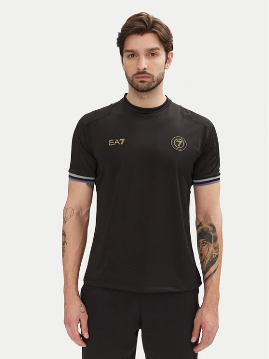 Zdjęcie produktu EA7 Emporio Armani T-Shirt 7M000256 AF13537 UC001 Czarny Regular Fit