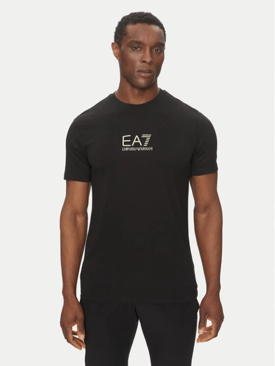 Zdjęcie produktu EA7 Emporio Armani T-Shirt 7M000301 AF13739 UC001 Czarny Slim Fit