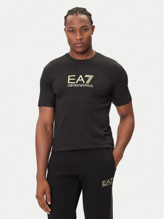 Zdjęcie produktu EA7 Emporio Armani T-Shirt 7M000667 AF13739 UC001 Czarny Slim Fit