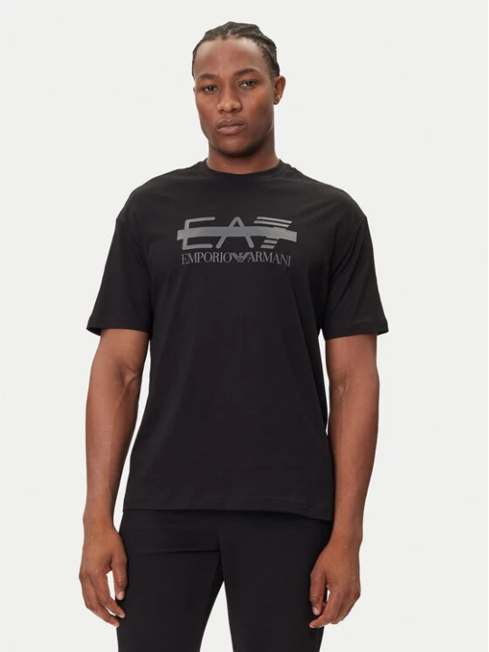 Zdjęcie produktu EA7 Emporio Armani T-Shirt 7M001129 AF10375 UC001 Czarny Modern Fit