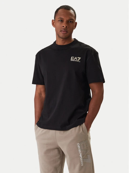 Zdjęcie produktu EA7 Emporio Armani T-Shirt 7M001402 AF22264 UC001 Czarny Regular Fit