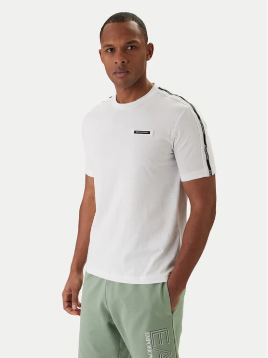 Zdjęcie produktu EA7 Emporio Armani T-Shirt 7M001476 AF10375 Biały Regular Fit